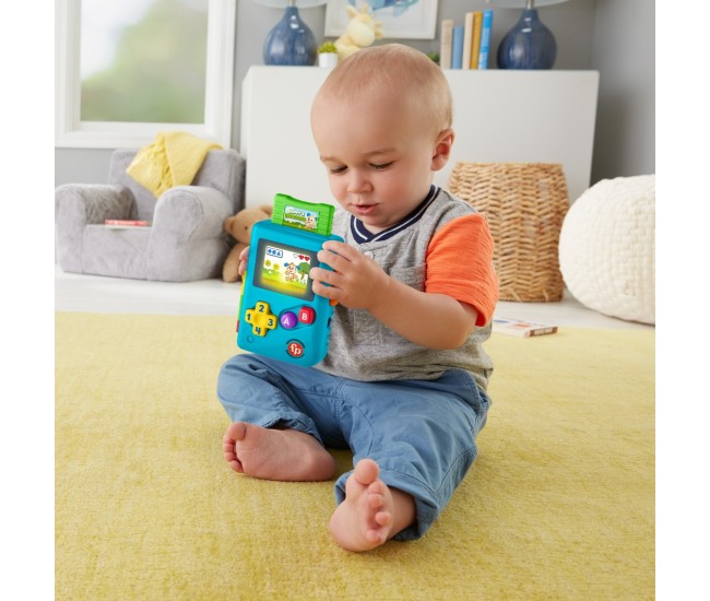 Fisher price laugh&learn consola de joc interactiva in limba romana Fisher price laugh&learn consola de joc interactiva in limba romana