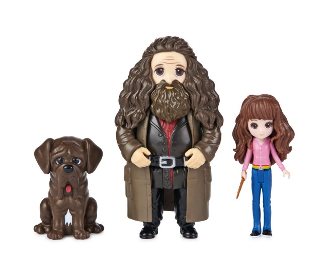 Harry potter set 2 figurine rubeus hagrid si hermione granger Harry potter set 2 figurine rubeus hagrid si hermione granger