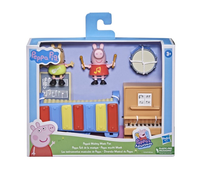 Peppa pig set muzical distractiv Peppa pig set muzical distractiv