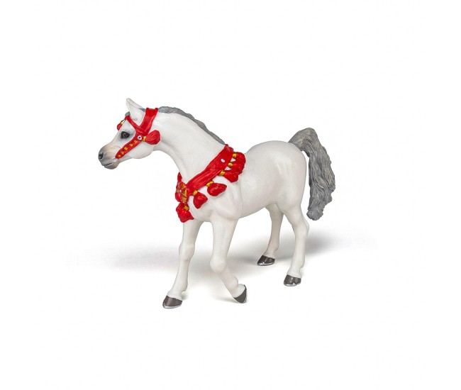 Papo figurina cal arab alb de parada Papo figurina cal arab alb de parada