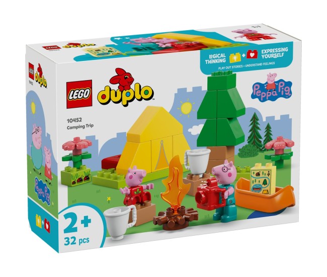 Lego duplo excursie cu cortul 10452 Lego duplo excursie cu cortul 10452