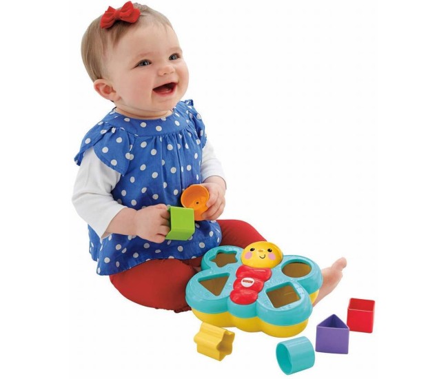 Jucarie cu activitati fluturas cu forme Jucarie cu activitati fluturas cu forme