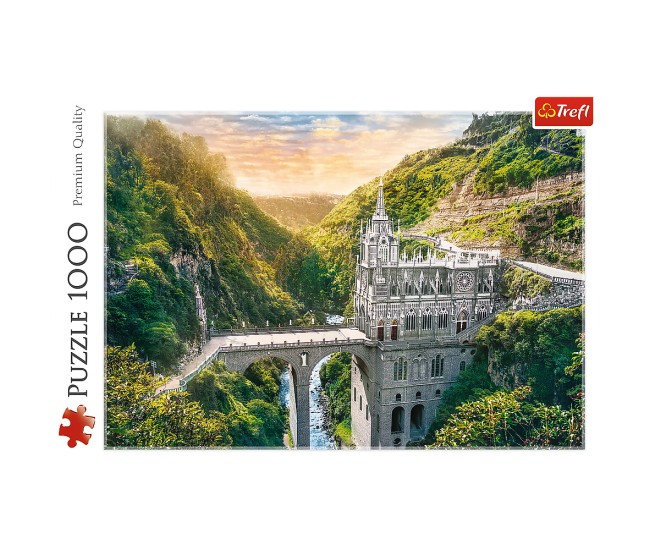 Puzzle trefl 1000 sanctuarul las lajas columbia Puzzle trefl 1000 sanctuarul las lajas columbia