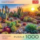 Puzzle trefl 1000 colectia sua flori de desert poster inclus Puzzle trefl 1000 colectia sua flori de desert poster inclus