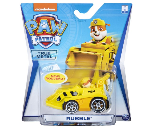 Patrula catelusilor macheta metalica rubble cu excavator Patrula catelusilor macheta metalica rubble cu excavator