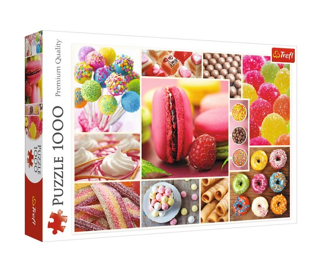 Puzzle trefl 1000 candyland Puzzle trefl 1000 candyland