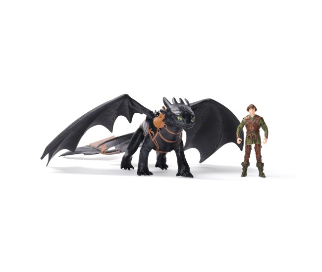 Cum sa iti dresezi dragonul set dragon toothless si figurina viking hiccup Cum sa iti dresezi dragonul set dragon toothless si figurina viking hiccup
