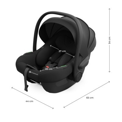 Scoica auto kinderkraft i-lite 40-87 cm, black Scoica auto kinderkraft i-lite 40-87 cm, black