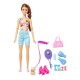 Barbie set de joaca cu accesorii papusa barbie sportiva Barbie set de joaca cu accesorii papusa barbie sportiva