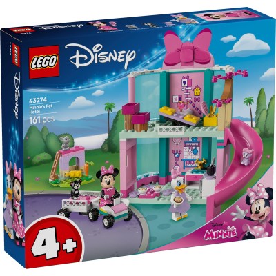 Lego disney hotelul pentru animale de companie a lui minnie 43274
