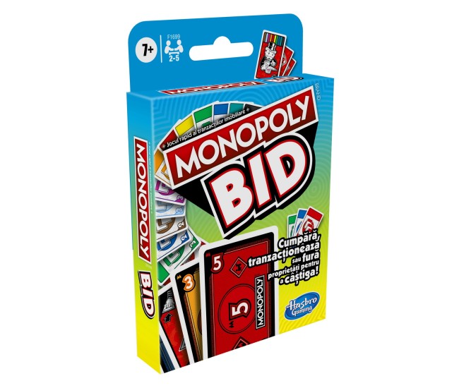 Monopoly bid jocul de carti - in limba romana Monopoly bid jocul de carti - in limba romana