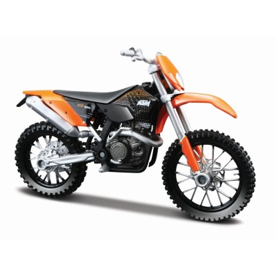 Maisto motocicleta metalica cu stand editie speciala ktm 450 scara 1 la 18