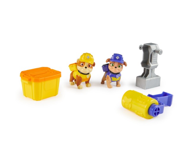 Patrula catelusilor echipa rubble set 2 figurine rubble si mix Patrula catelusilor echipa rubble set 2 figurine rubble si mix