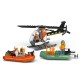 Lego city barca de salvare si elicopter ale pazei de coasta 60504