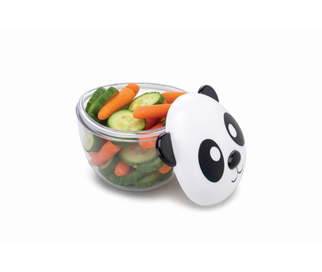 Recipient hrana bebe cu capac, melii, model panda