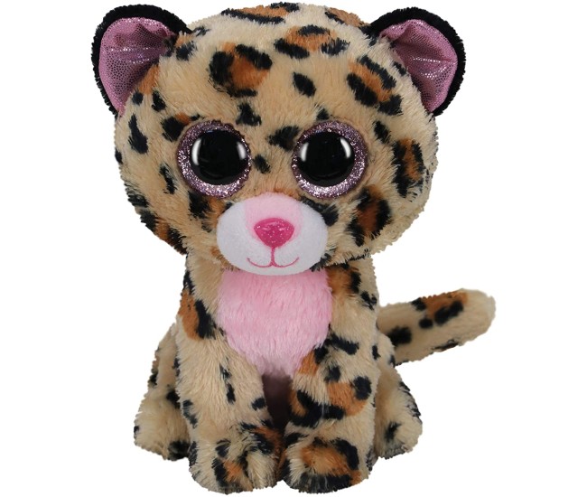 Plus ty 24cm leopard maro roz