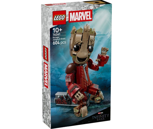 Lego marvel groot in uniforma ravager 76341