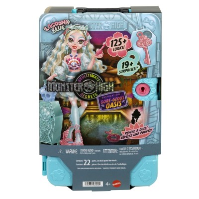 Monster high skulltimate secret papusa lagoona blue
