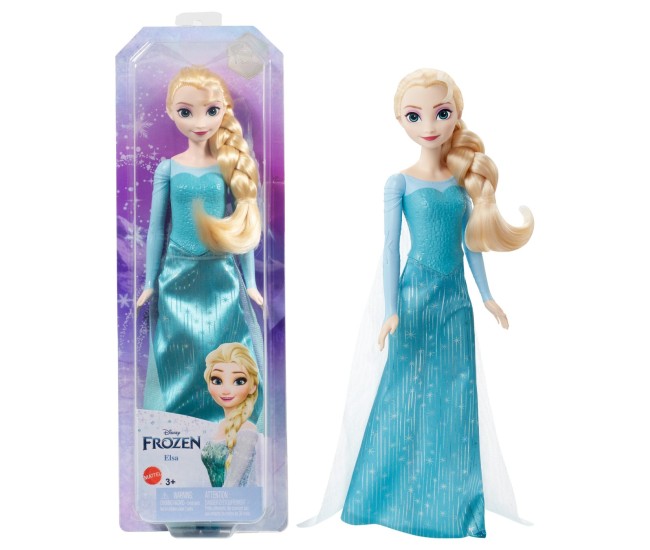 Papusa disney frozen elsa cu rochie albastra Papusa disney frozen elsa cu rochie albastra