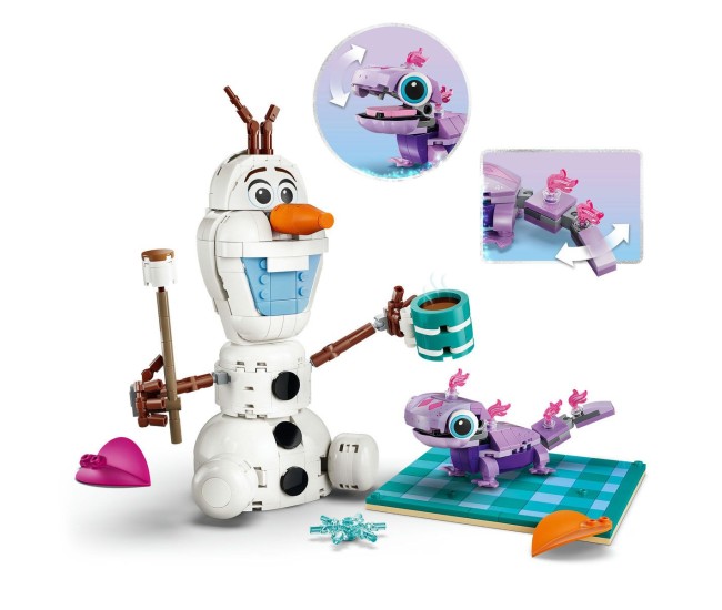 Lego disney frozen distractie la picnic cu olaf si bruni 43287