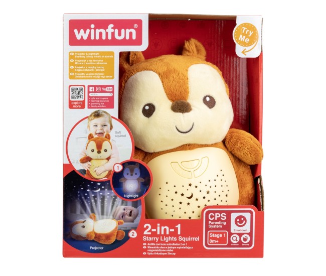 Winfun proiector si lampa de veghe veverita Winfun proiector si lampa de veghe veverita