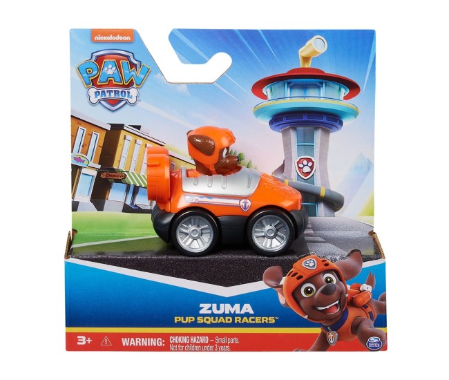Patrula catelusilor pup squad racers vehicul cu figurina zuma Patrula catelusilor pup squad racers vehicul cu figurina zuma