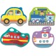 Puzzle trefl baby clasic vehicule pentru transport 8 piese Puzzle trefl baby clasic vehicule pentru transport 8 piese