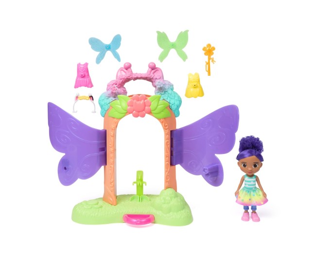 Gabbys dollhouse fairylandia set de joaca revelatia magica cu figurine si accesorii
