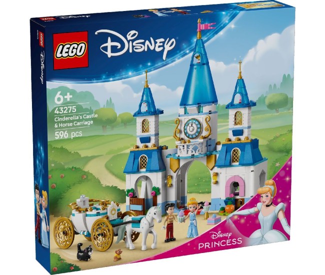 Lego disney castelul si caleasca cenusaresei 43275 Lego disney castelul si caleasca cenusaresei 43275