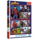 Puzzle trefl 2x70 marvel spider-man aventurile lui spider-man Puzzle trefl 2x70 marvel spider-man aventurile lui spider-man