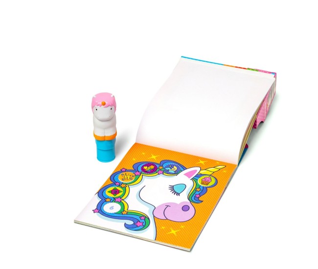 Melissa and doug set de joaca autocolante si stampila reincarcabila unicorn Melissa and doug set de joaca autocolante si stampila reincarcabila unicorn