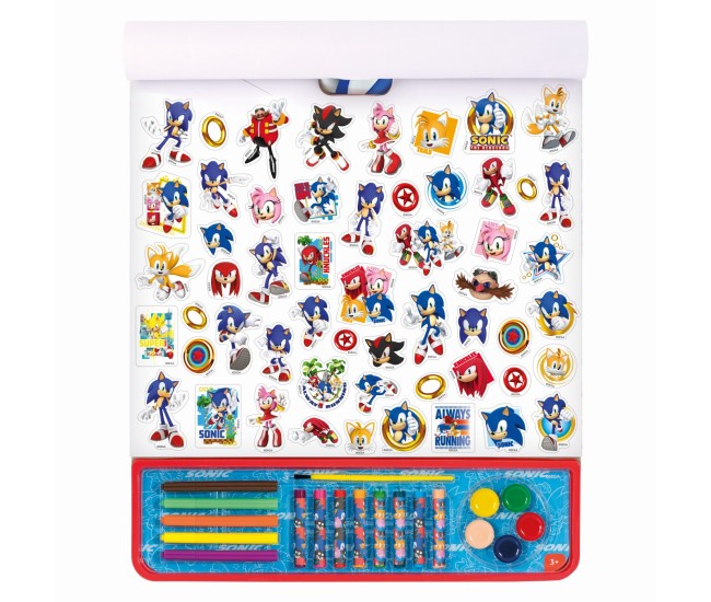 Sonic the hedgehog set pentru desen giga block 5 in 1 Sonic the hedgehog set pentru desen giga block 5 in 1