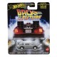 Hot wheels pop culture masinuta metalica back to the future scara 1:64 Hot wheels pop culture masinuta metalica back to the future scara 1:64