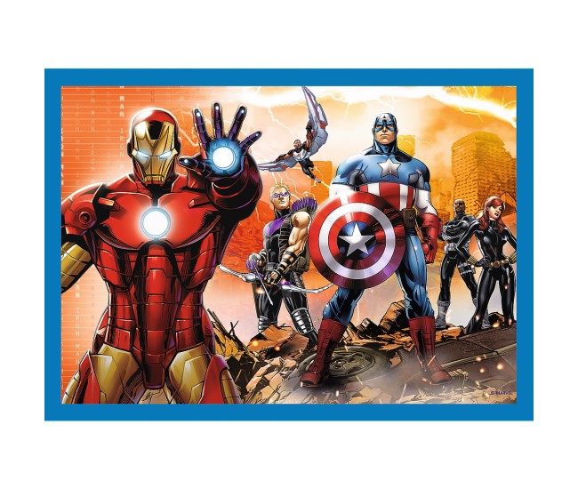 Puzzle trefl 4in1 avengers - razbunatorii curajosi Puzzle trefl 4in1 avengers - razbunatorii curajosi