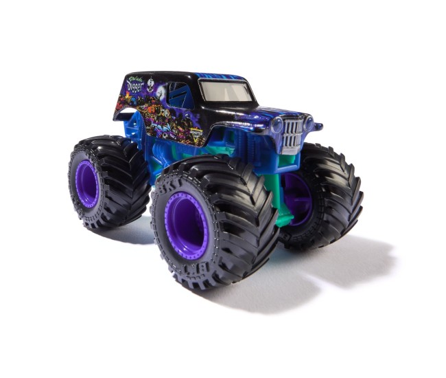 Monster jam masinuta metalica son-uva digger scara 1 la 64