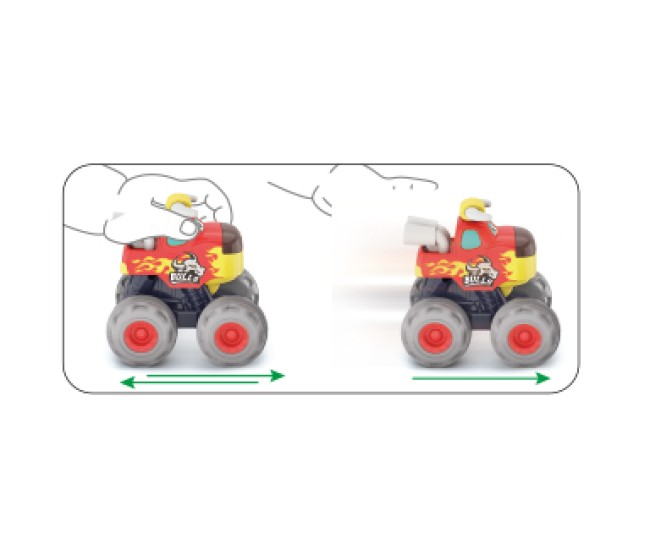 Masinuta bebe monster truck taurasul cel furios Masinuta bebe monster truck taurasul cel furios