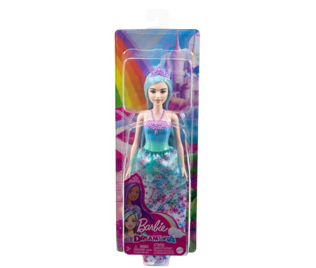 Barbie dreamtopia papusa printesa cu par albastru Barbie dreamtopia papusa printesa cu par albastru