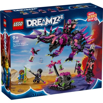Lego dreamzzz creaturile de cosmar ale vrajitoarei din never 71483