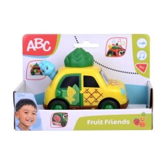 Abc fruit friends masinuta ananas 12cm