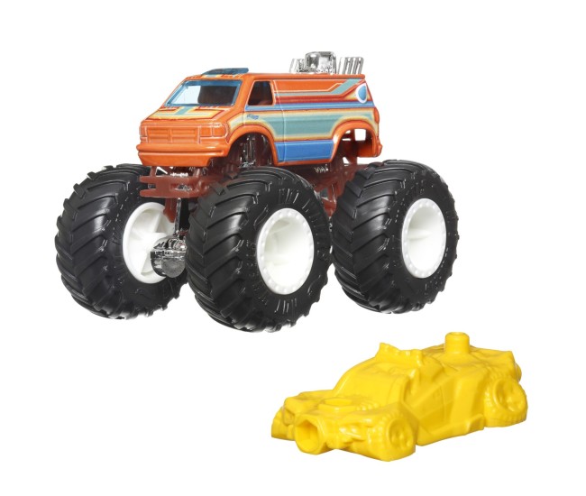 Hot wheels monster truck masinuta dodge ram van scara 1:64 Hot wheels monster truck masinuta dodge ram van scara 1:64