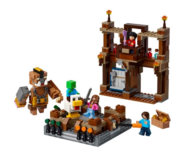Lego minecraft ring de lupta la conacul din padure 21272 Lego minecraft ring de lupta la conacul din padure 21272