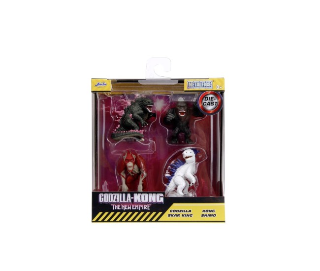 Jada godzilla set 4 figurine metalice 6.5cm Jada godzilla set 4 figurine metalice 6.5cm