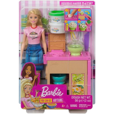 Barbie set de joaca pregateste noodles