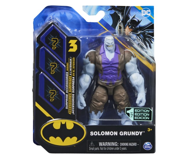 Figurina solomon grundy articulata 10cm cu 3 accesorii surpriza Figurina solomon grundy articulata 10cm cu 3 accesorii surpriza