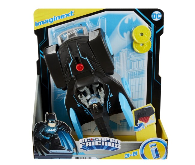 Imaginext dc super friends vehicul cu figurina bat-tech batmobil Imaginext dc super friends vehicul cu figurina bat-tech batmobil