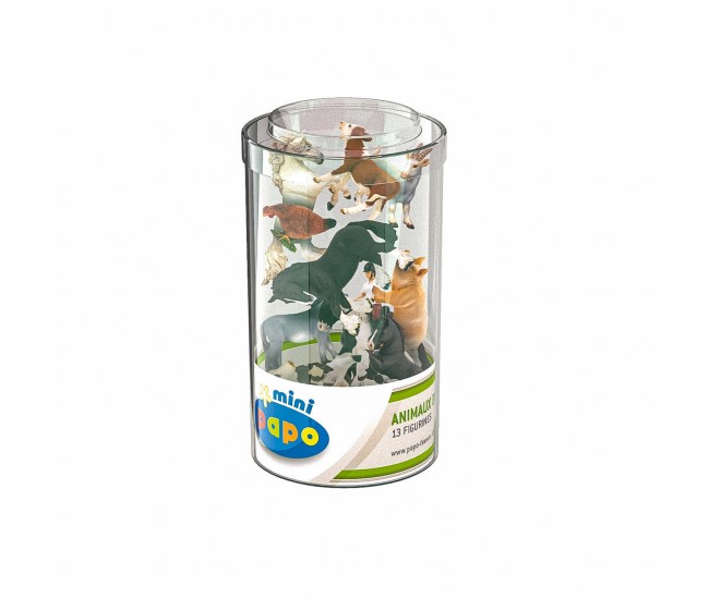 Papo figurina set 13 minifigurine animale ferma Papo figurina set 13 minifigurine animale ferma