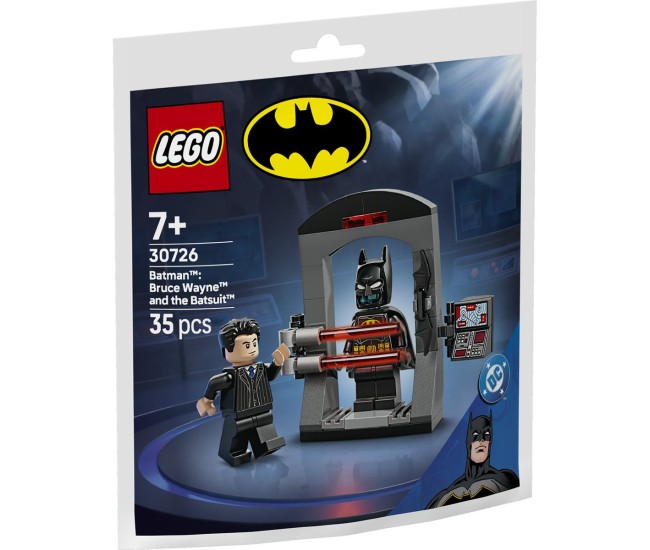 Lego super heroes batman bruce wayne si batcostumul 30726