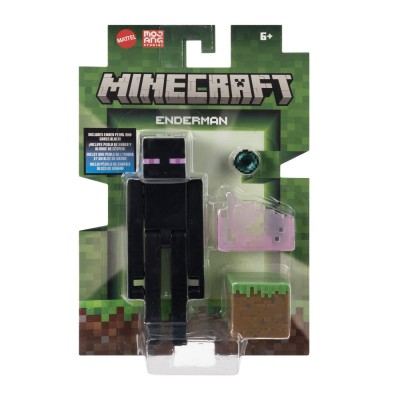 Minecraft craft a block figurina enderman 8cm