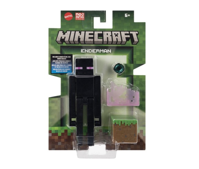 Minecraft craft a block figurina enderman 8cm Minecraft craft a block figurina enderman 8cm