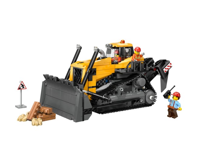 Lego city buldozer galben 60466